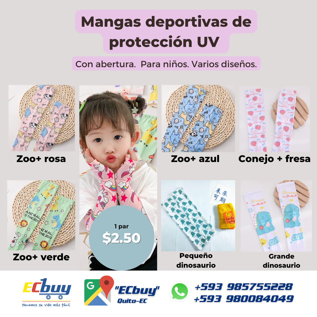 Manga de protección UV infantil