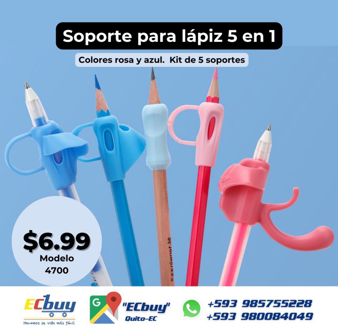 Soporte para lápiz 5 en 1 (4700)