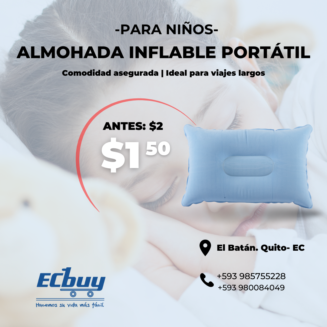 Almohada inflable