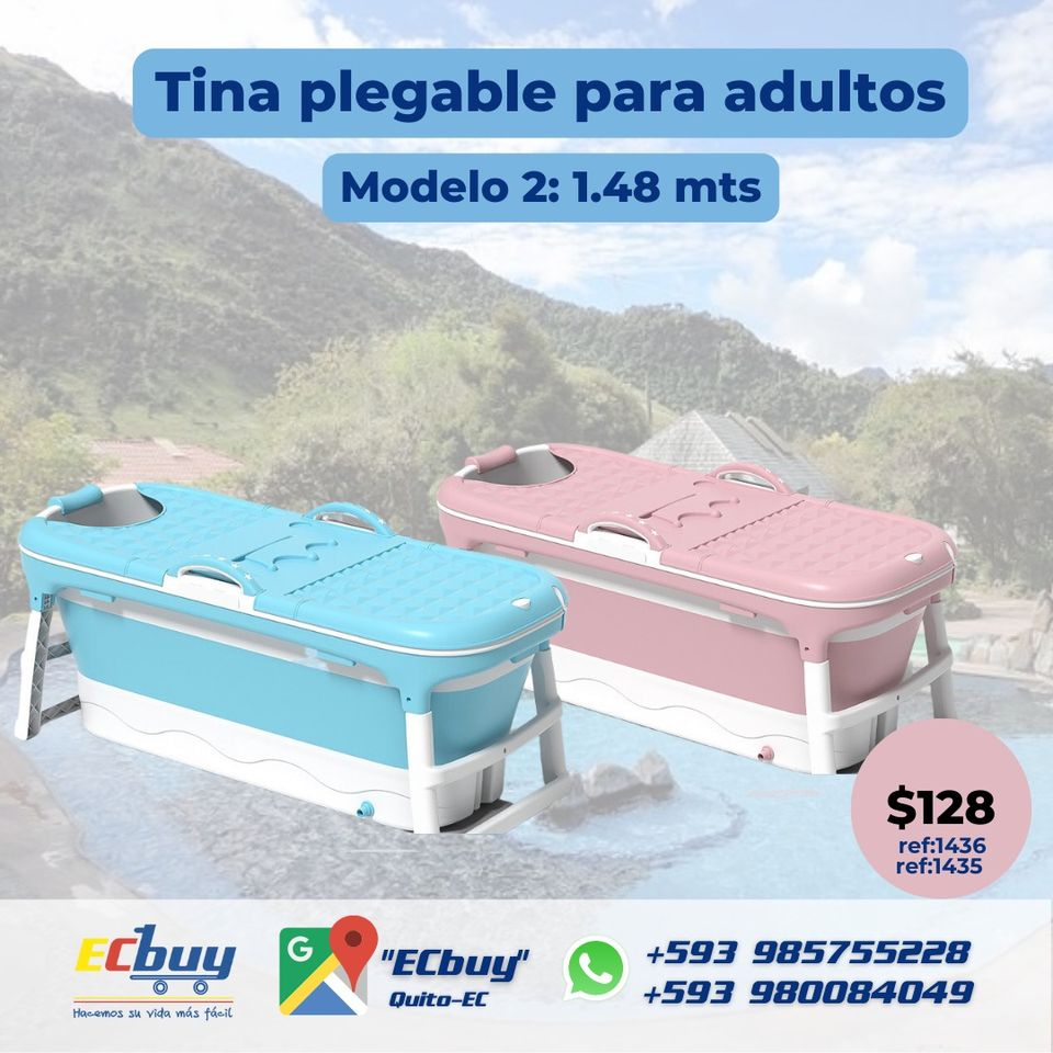 Tina plegable para adultos Modelo 2