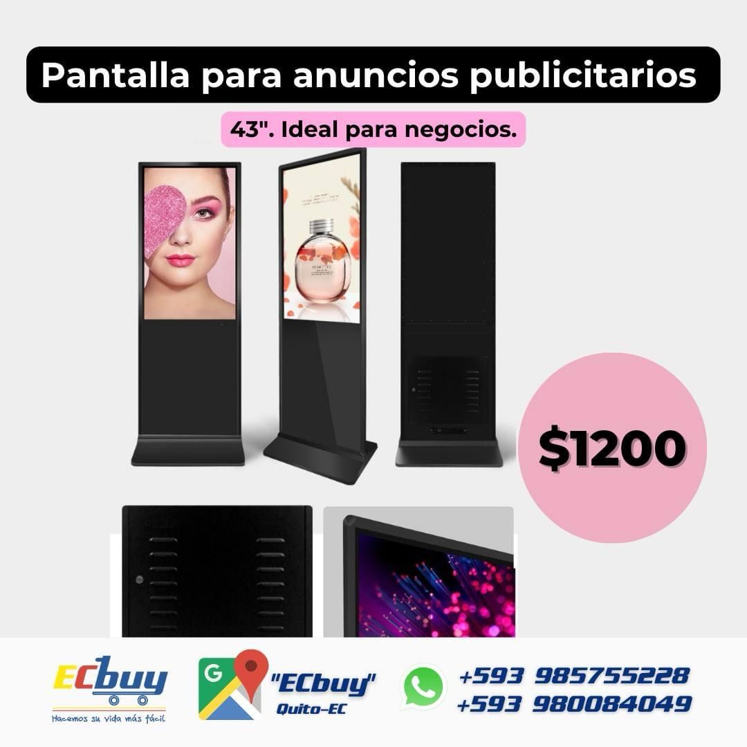 Pantalla para anuncios publicitarios