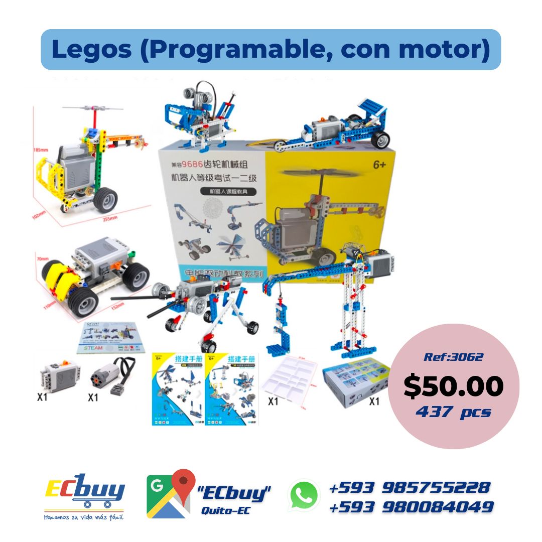 Legos (Programable, con motor)