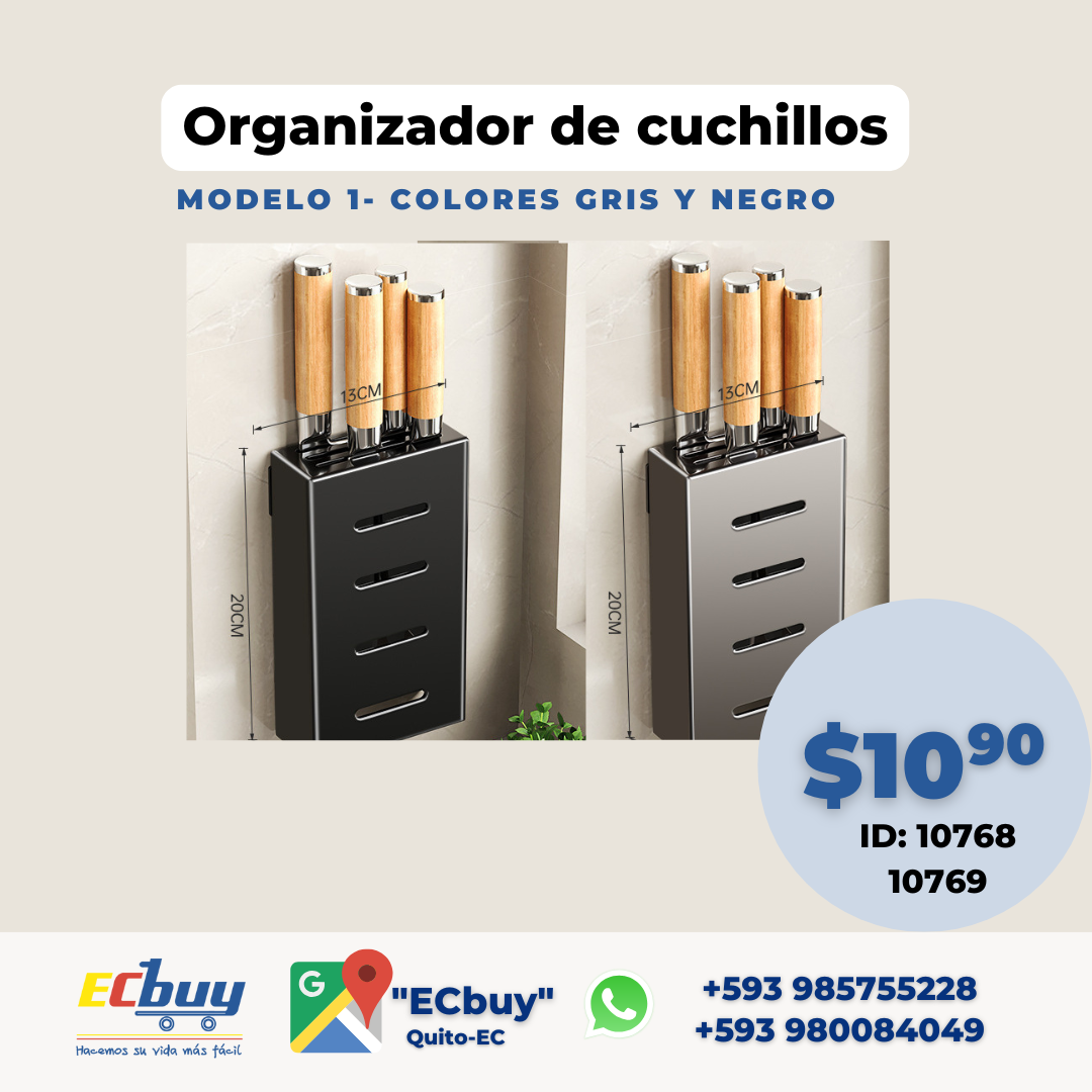 Organizador de cuchillos